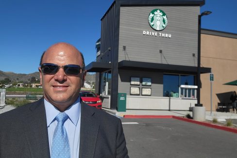 Starbucks Corporate Leased Property in Wildomar, California.